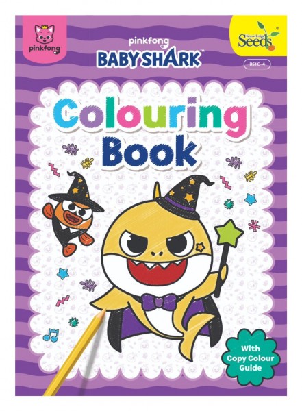 BABY SHARK COLOURING BOOK BS1C - SERIES 4